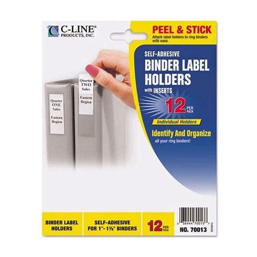 Self-Adhesive Ring Binder Label …