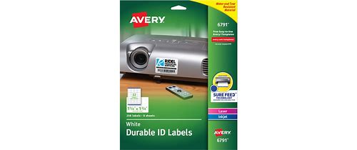 Avery Durable ID Labels, Perman…
