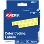 Avery Permanent Round Color- Coding Labels