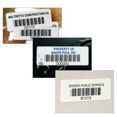 Seton Custom ReadyGuard Bar Code Labels