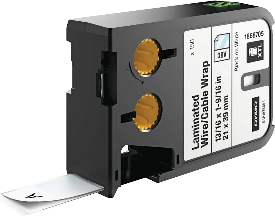 Dymo Laminated Wire/Cable Wraps
