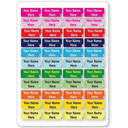 Personalized Waterproof Name L…