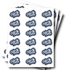 Custom Die Cut Sheet Labels | Sticker Phantom opc-1727804391403