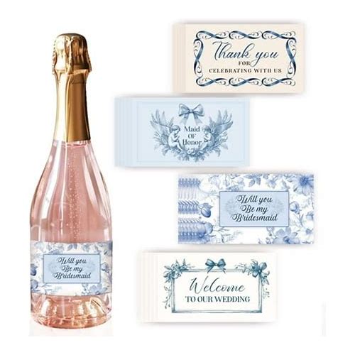 4 Styles 40Pcs Wine Labels For B…