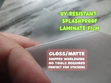 Oracal Laminating Sheet - Best Laminate Film for Stickers - High-Quality, Durable UV Protection - Glossy and Matte Options Available