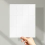 100 Sheets Blank Labels - 1200 pcs 3.5" x 2" Blank Labels
