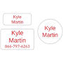 Name Bubbles Personalized Contact Clothing Labels