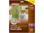 Avery Kraft Brown Print-to-the-Edge Round Labels 22808