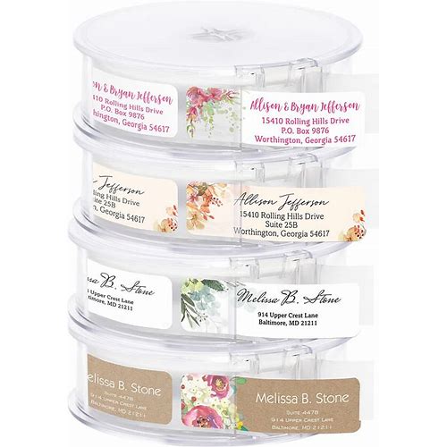 Kraft Faux Look Floral Rolled Add…