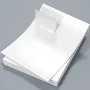 25 Sheets Blank Labels Sheet (6 per sheets)