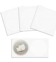 100pcs NFC Ntag216 Sticker Ntag216 NFC Tags NFC 216 Tag Ntag216 NFC Cards 13.56Mhz NFC Tag Stickers 888 Bytes Memory, Other