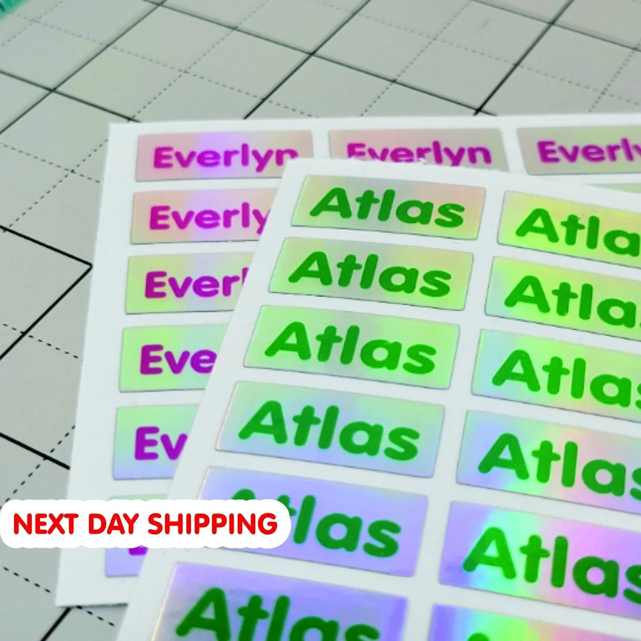 Custom School and Daycare Name Labels