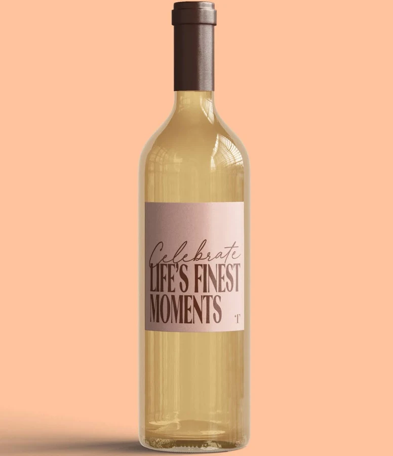 Elegant Designer Wine Labels | Teaspressa Life's Finest Moments