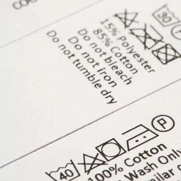 Wash Care Labels - Label Weavers 50