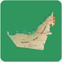 Uae Map Sticker