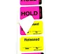 1" x 1-1/2" Peel-Away Double-Layered Action Labels
