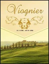 Viognier Wine Labels 30 Pack