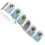 500pcs2 Cute Laser Ghost Stickers