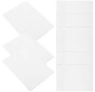 Hytrove 100 Sheets Self Stick Laminating Sheets Adhesive Film Transparent PVC Photo Protection Outdoor Use, Size: 7.1 x 4.9 x 0.01