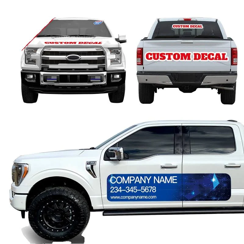 Custom Clear Decals