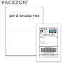 Packzon Shipping Labels for Laser & Inkjet Printers