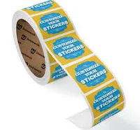 Custom Square Labels | Square Stickers & Labels | instMerch 2