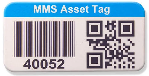Custom Asset Tags Aluminum Surface Print