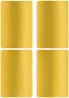 Royal Green Metallic Labels Rectangular Stickers