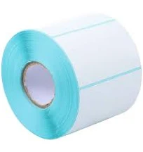 Raindrops White Self Adhesive Labels for Shop Use Waterproof Lightweight Synthetic Material 1 inch x 0.5 inch, Size: 10.00