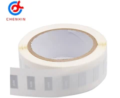 21*11mm 13.56mhz Rfid Tags With Custom Printing For Asset & Logistic Management, Waterproof Nfc Stickers Made Of Coated Paper