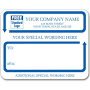 Custom Padded Jumbo Labels