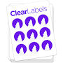 Clear labels labels