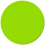 Lime Green 1/2" Cold Temp Solid Color 1000/ Roll
