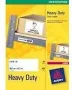 Avery L4774-20 Extra-Strong Adhesive Heavy Duty Weatherproof Labels