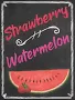 Strawberry Watermelon Mist Wine Labels 30 ct