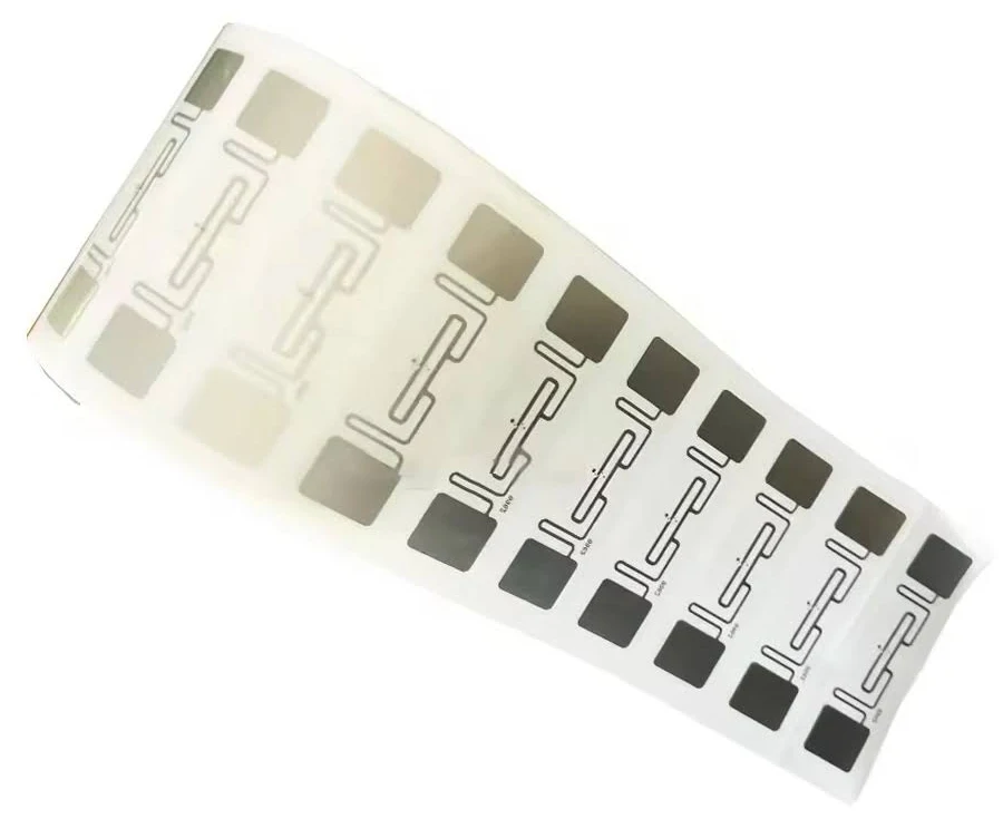 50/100Pc 9662 UHF RFID Sticker RFID UHF Tags Sticker 860-960MHz Long Range U8/U9 Lable Adhesive for