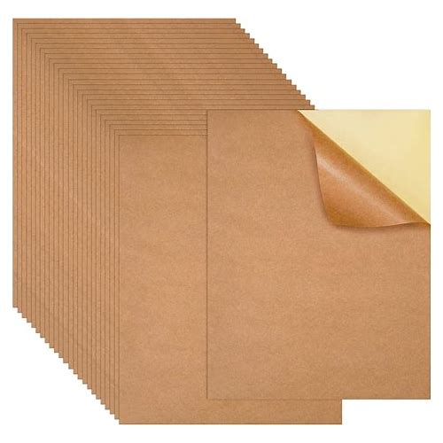 Kraft Sticker Paper Labels,Full Sh…