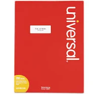 Universal White Labels Inkjet/Laser Printers 1 x 2.63 UNV80120