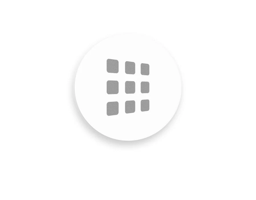 CodeLocks RFID Smart Sticker Pack of 10 - 1" Diameter