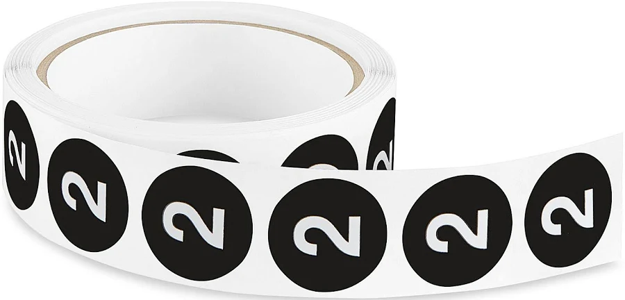 ULINE Circle Labels