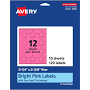 Avery Printable Star Labels