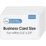 MAXGEAR Self Adhesive Laminating Sheets for Business Cards