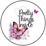 30 Pretty Things Inside Stickers, labels, tags, envelope seals, Stamps, 1.5