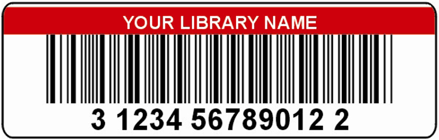 TLS Digital Laminated Colored Bar Code Labels - Singles