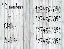 Custom Vinyl Street Address Mailbox Number Decal Stickers