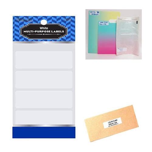 1280 Blank Stickers White Labels …