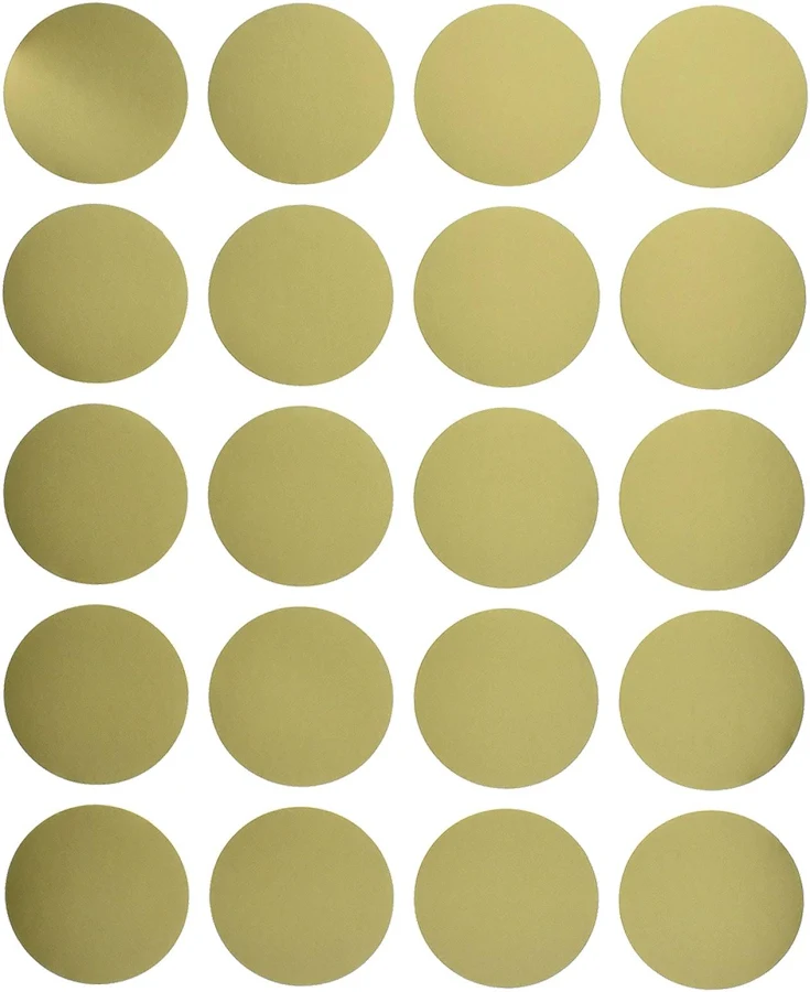 Plain Round Sticker Seals