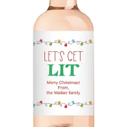 Let's Get Lit Wine Labels 80 Mini