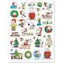 Peanuts Christmas Stickers