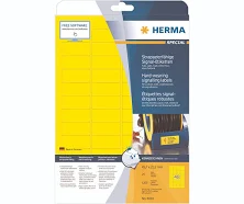Herma hard-wearing signalling Labels